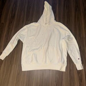 Champion Reverse Weave Hoodie White 2XL Heavyweight NWOT